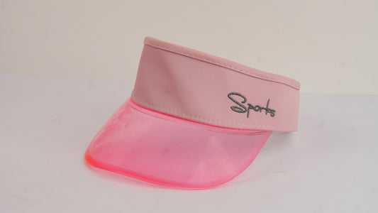 Baby Pink Visor Cap