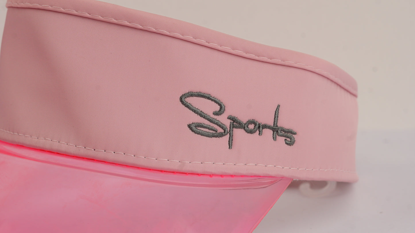 Baby Pink Visor Cap