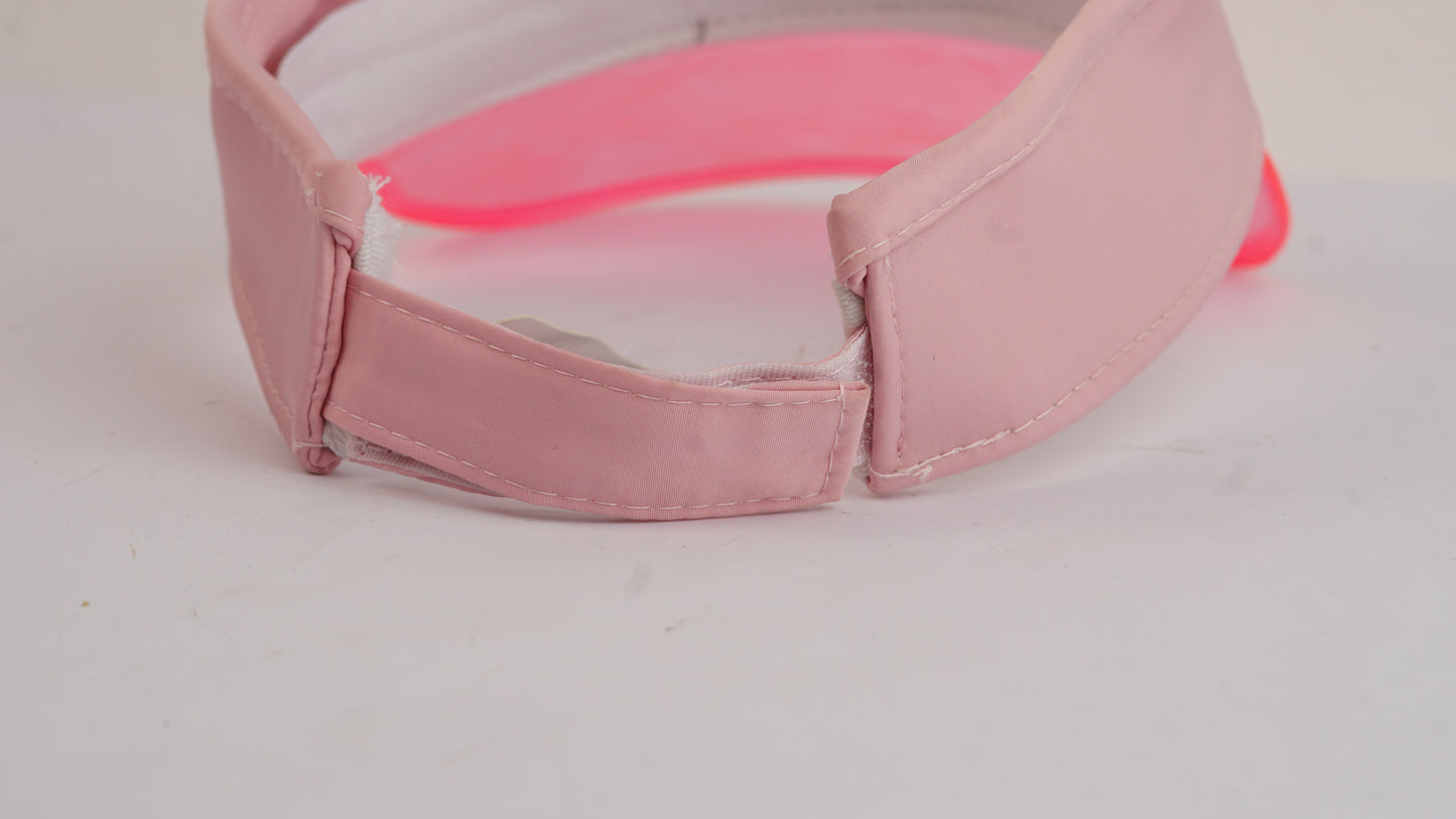 Baby Pink Visor Cap