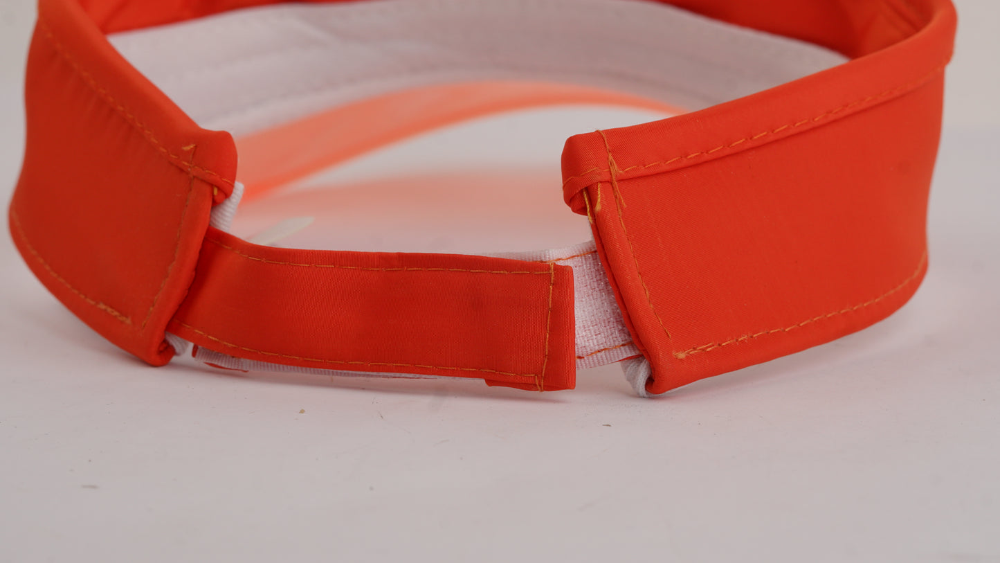 Orange Visor Cap