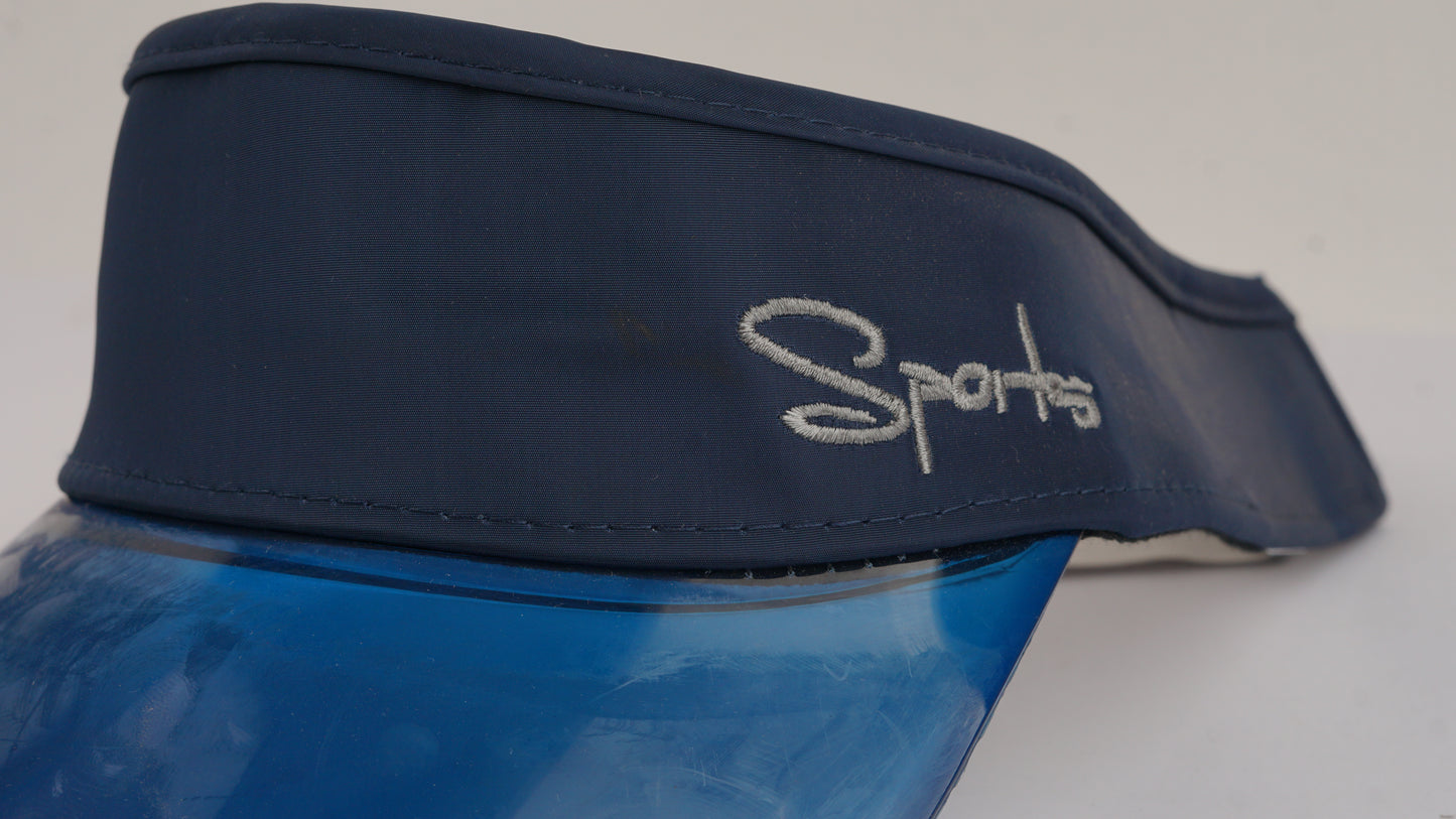 Blue Visor Cap
