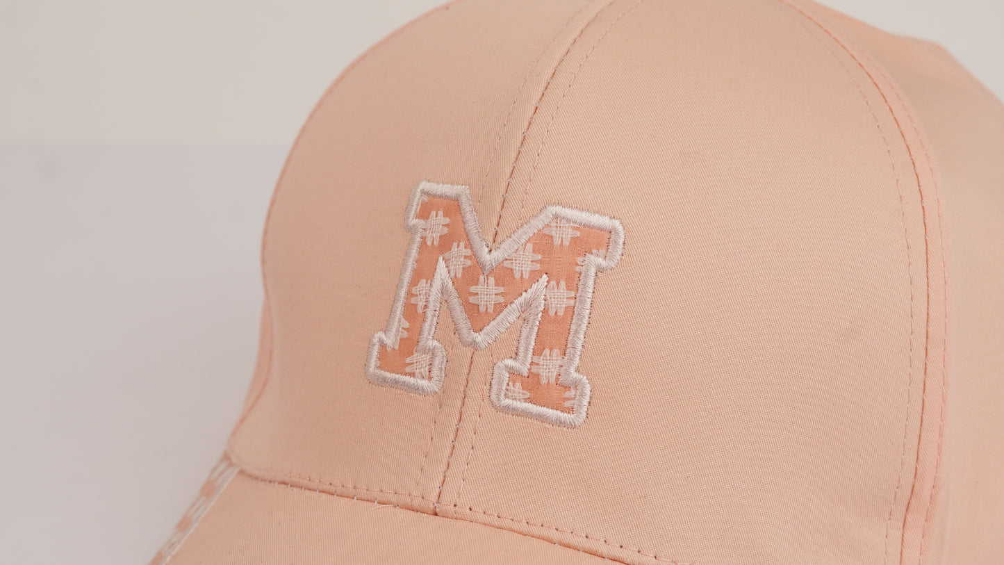Peachy 'M' Cap