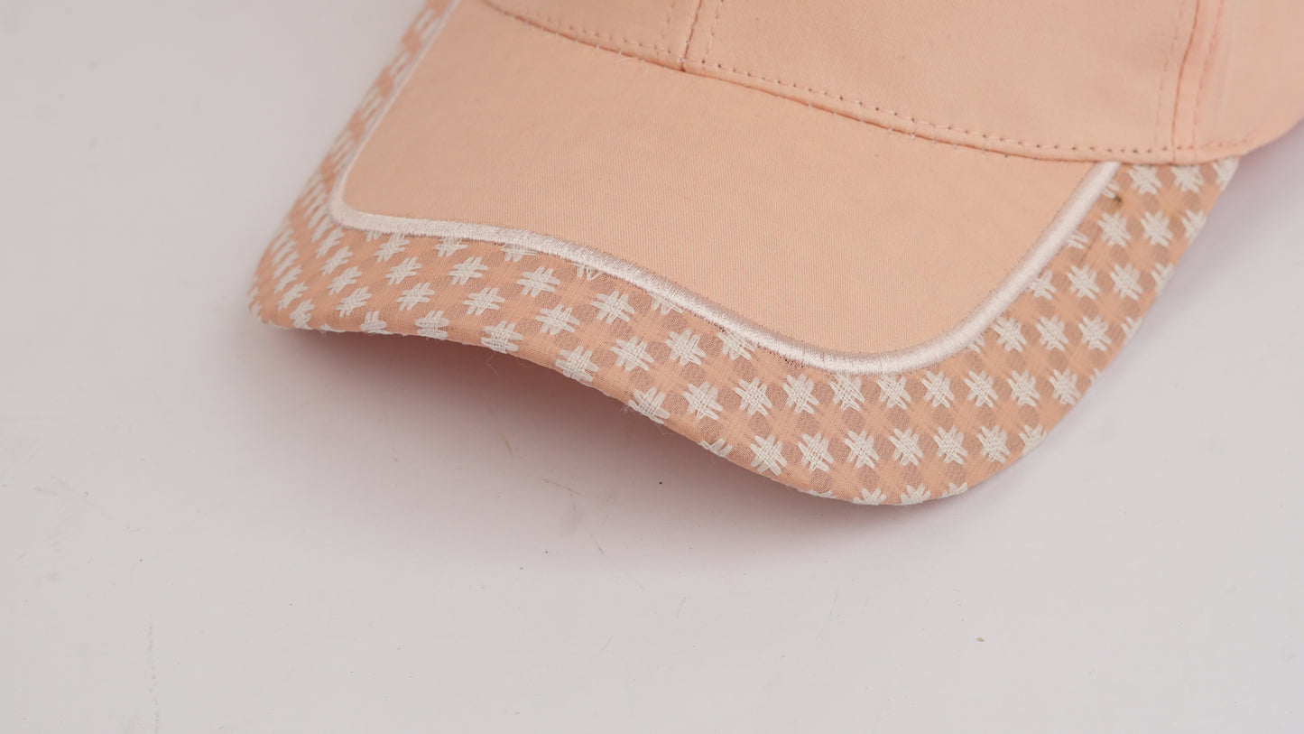 Peachy 'M' Cap