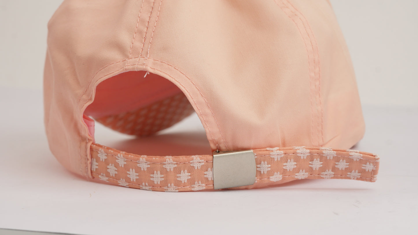 Peachy 'M' Cap