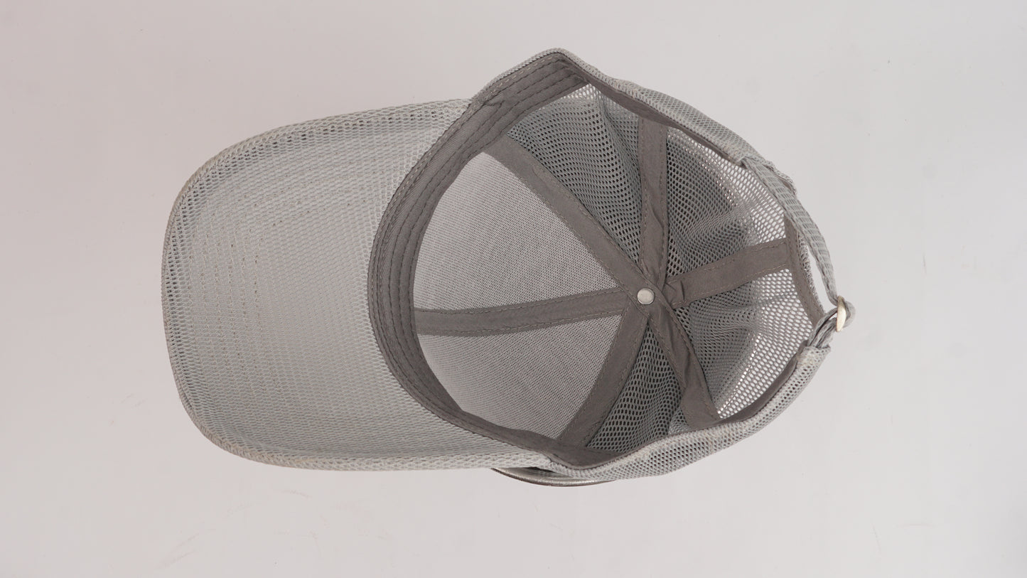 Grey Sports Net Cap