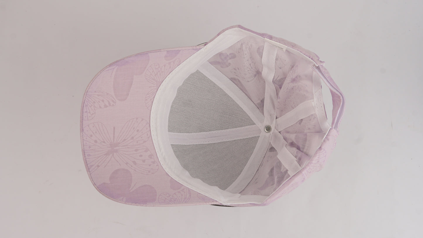 Purple Butterfly Cap