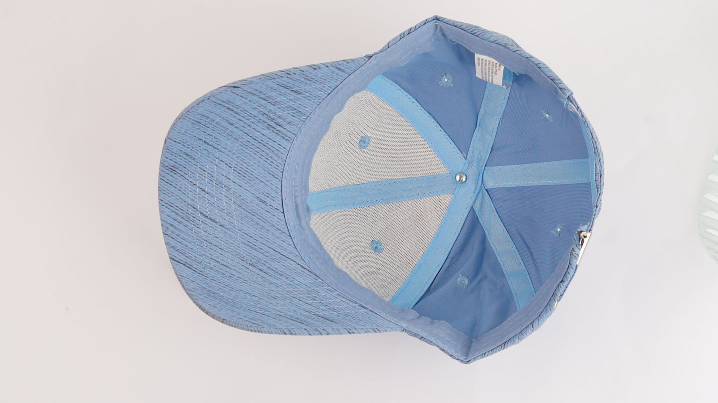 Blue Heathered Cap