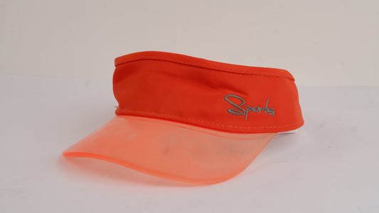 Orange Visor Cap