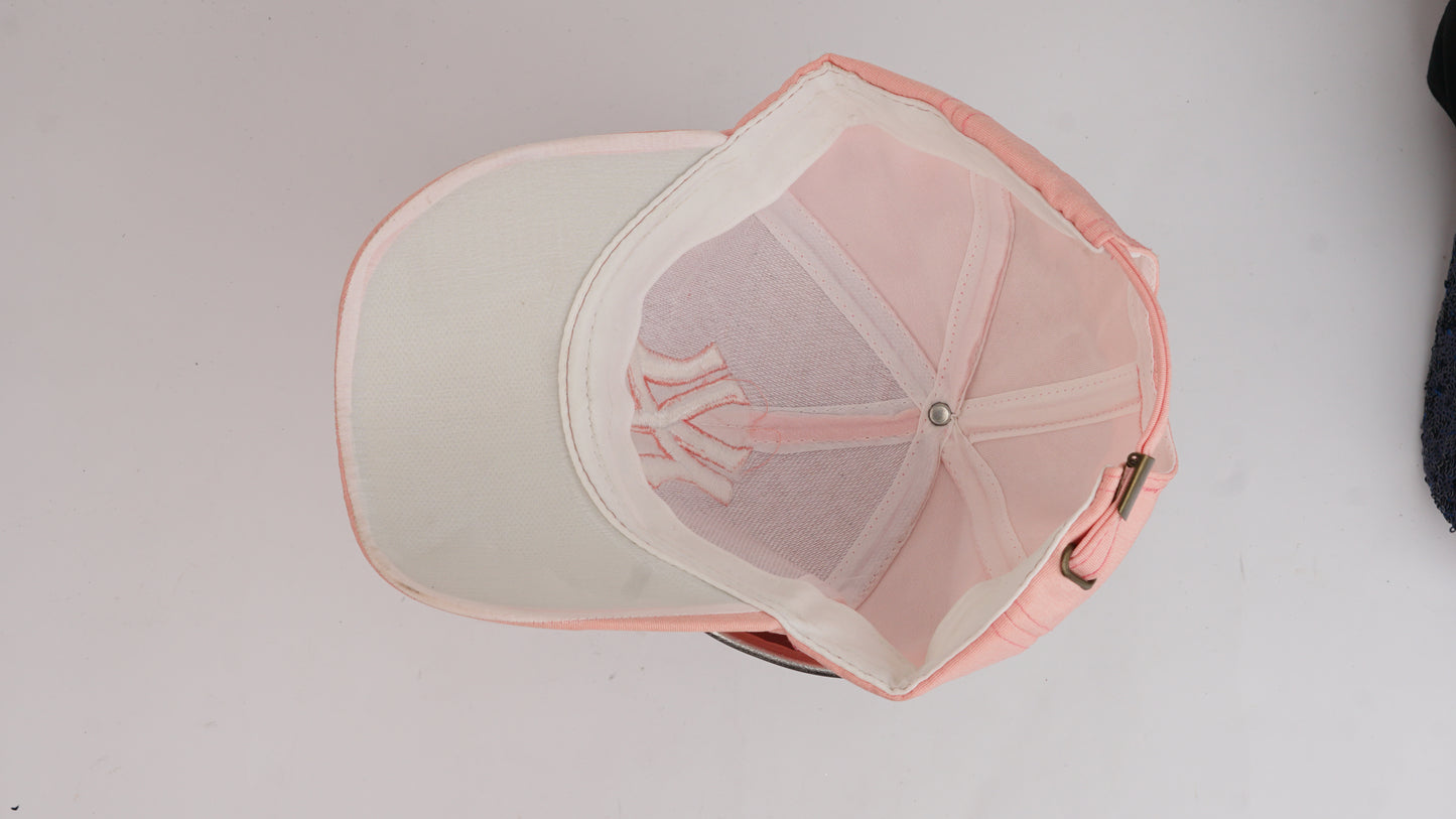 Pink New York Cap