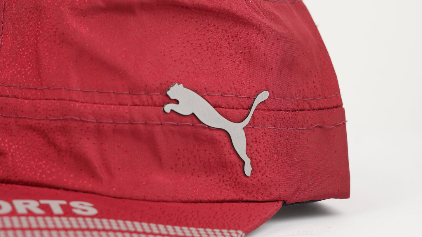Puma Red Sports Cadet Cap